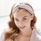 "Luxury Silk Satin Twist Headband – Soft, Stylish & Gentle on Hair"
